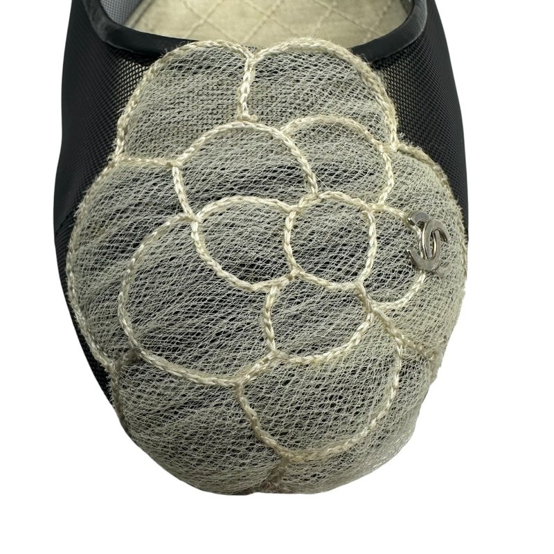 【美收精品】CHANEL山茶花平底鞋 C-399【隔月月中將轉賣至日本 上架期限30天】-7