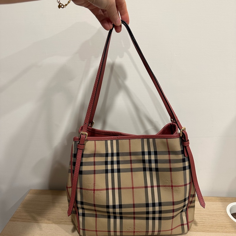 BURBERRY-經典格紋托特包-11