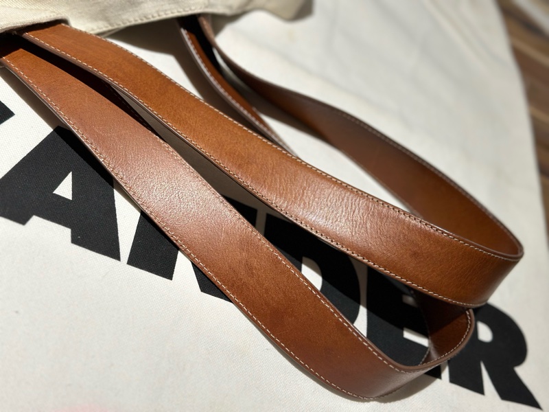 JIL SANDER 經典駝色大托特包-24