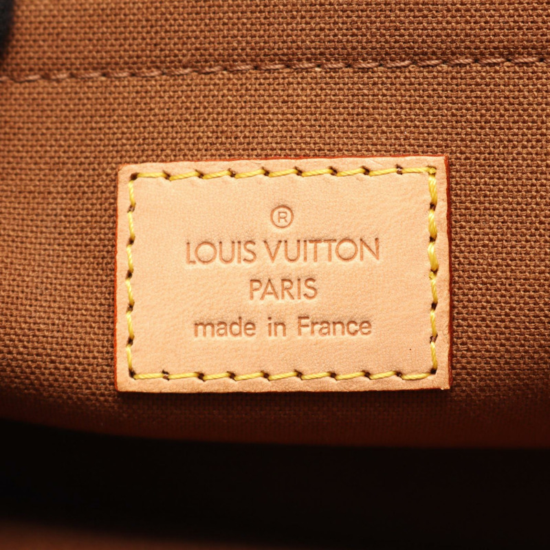 棕色 原花帆布 Popincourt 手提包【LOUIS VUITTON LV 路易威登】 M40009-3