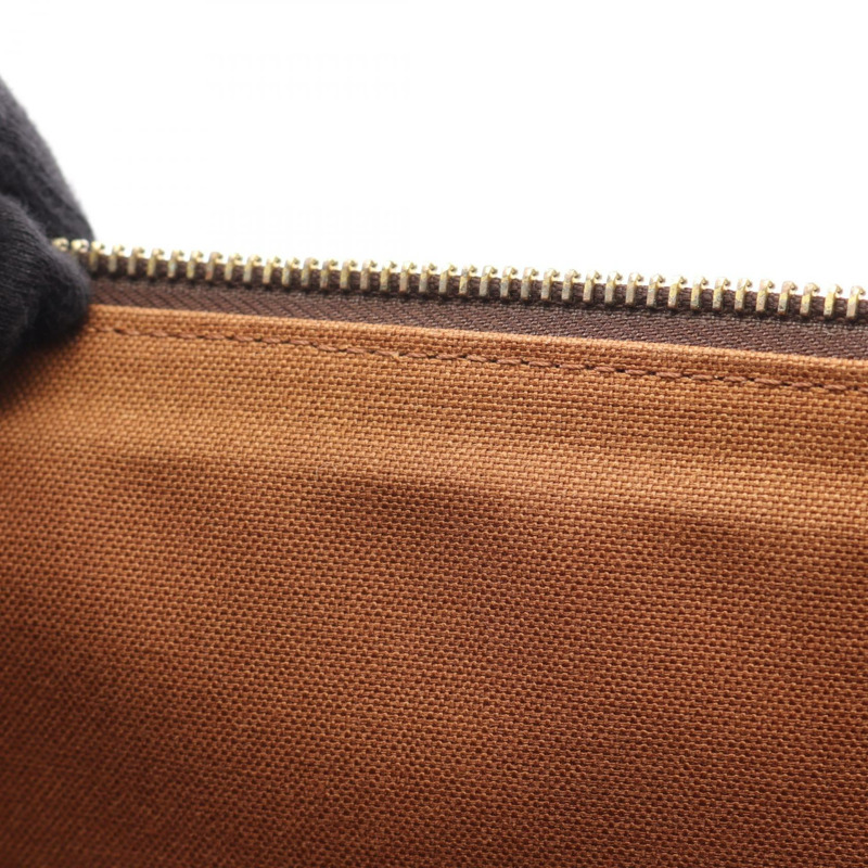 棕色 原花帆布 Popincourt 手提包【LOUIS VUITTON LV 路易威登】 M40009-6