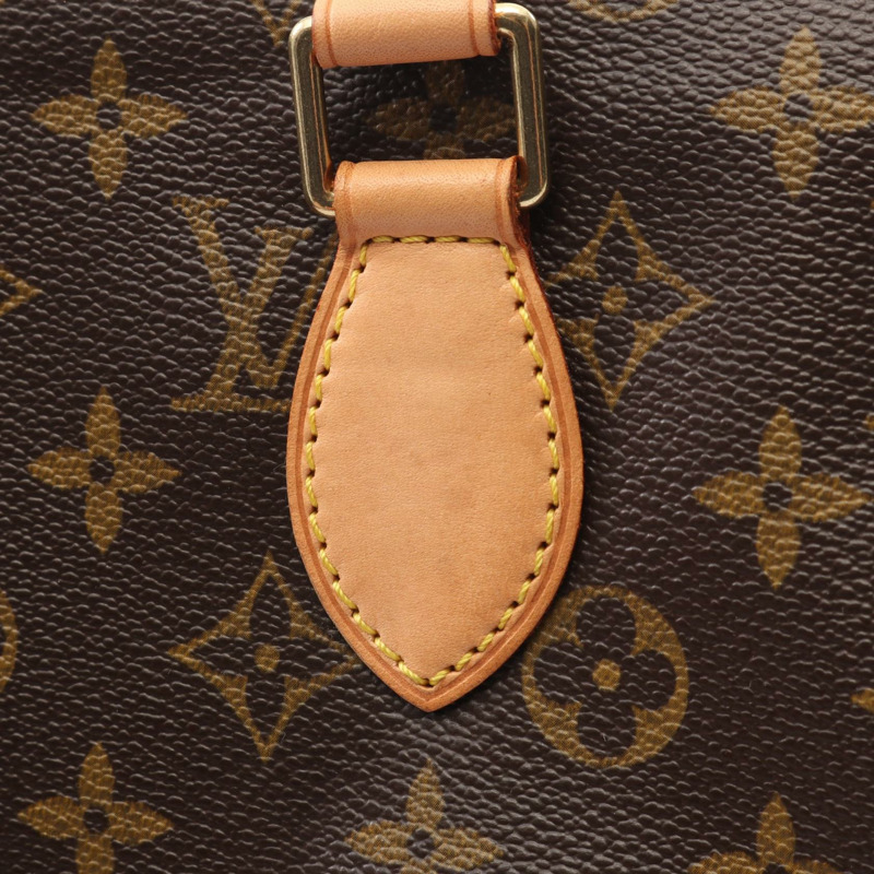 棕色 原花帆布 Popincourt 手提包【LOUIS VUITTON LV 路易威登】 M40009-9