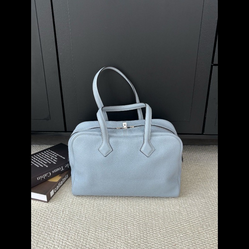 Hermes Victoria 35
亞麻藍-6