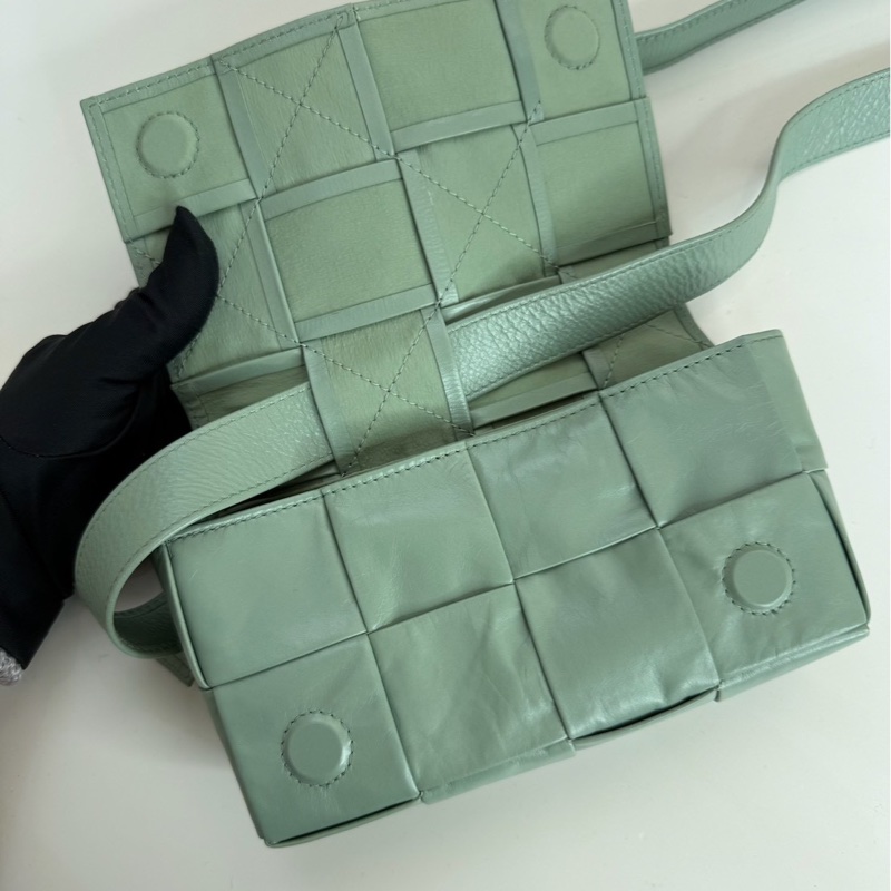 BV｜8格方包 薄荷綠-5