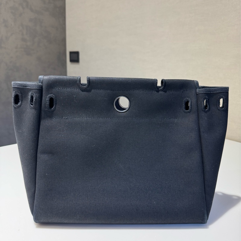 Hermes Herbag 31 黑色皮革-24
