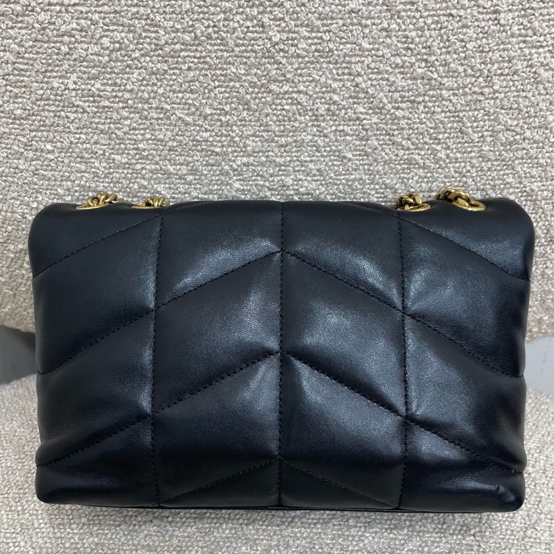 ysl聖羅蘭 黑金雲朵包 底長21 23年 🈚附件 單品-1
