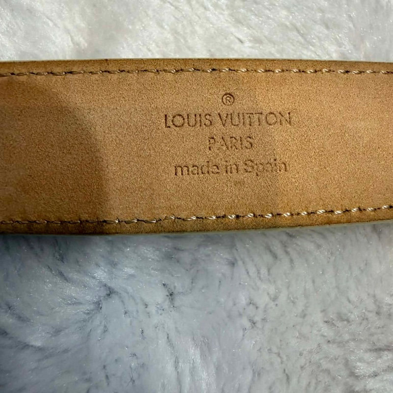 LV M9585 村上隆白彩腰帶（腰圍80/32）-9