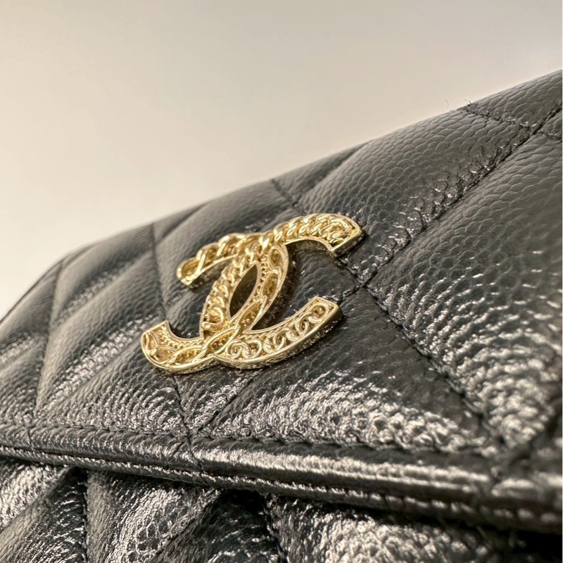 CHANEL｜22K 鎖鏈中夾-1