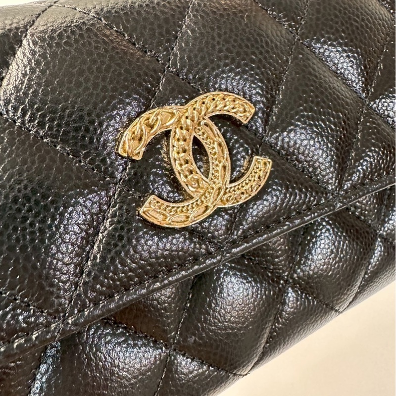 CHANEL｜22K 鎖鏈中夾-2