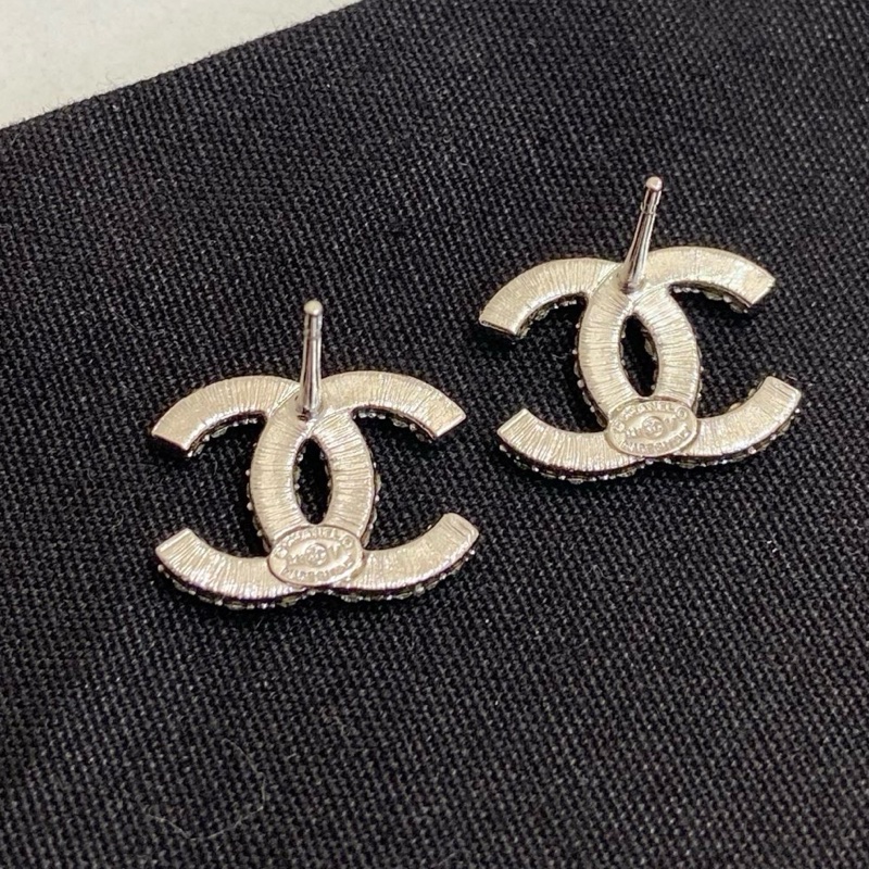 Chanel香奈兒雙C滿鑽耳釘  2021 附件：盒子-3
