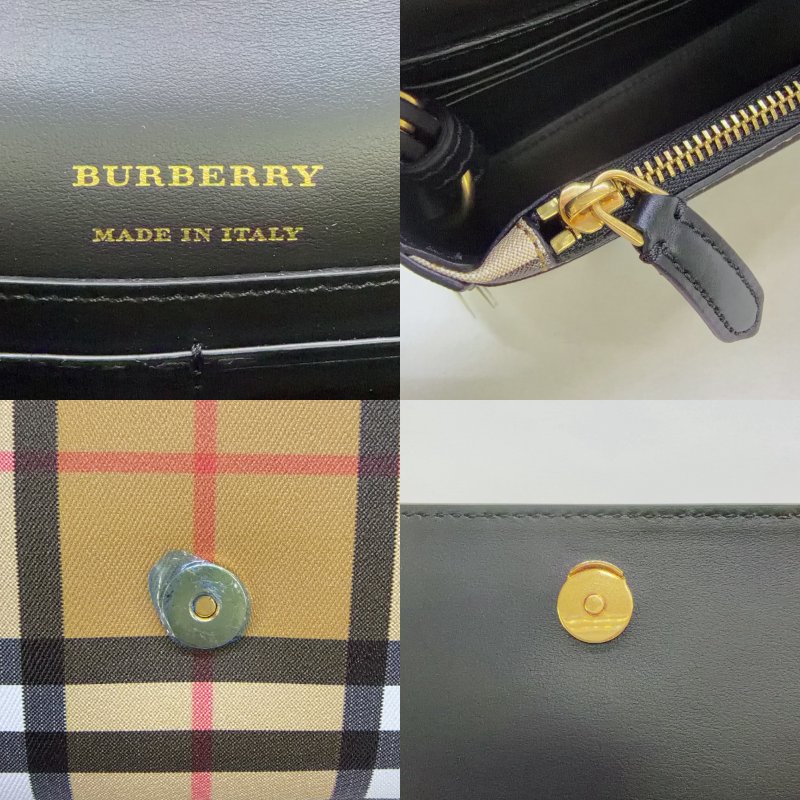 BURBERRY 經典Vintage格紋翻蓋肩背包-7