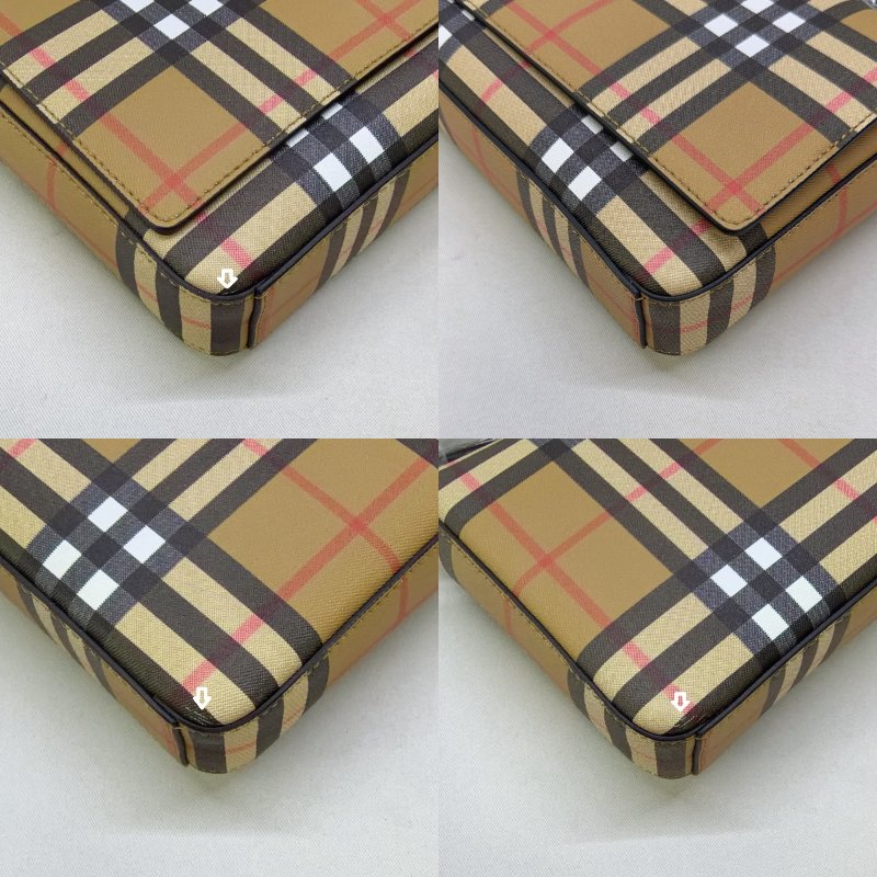 BURBERRY 經典Vintage格紋翻蓋肩背包-9