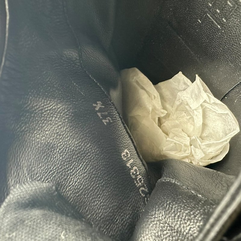 【美收精品】CHANEL黑色皮革休閒鞋 C-401【隔月月中將轉賣至日本 上架期限30天】-7