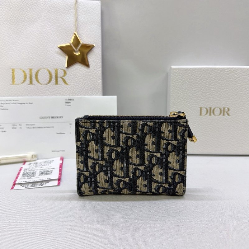 DIOR 30 Montaigne Dahlia兩折短夾-1