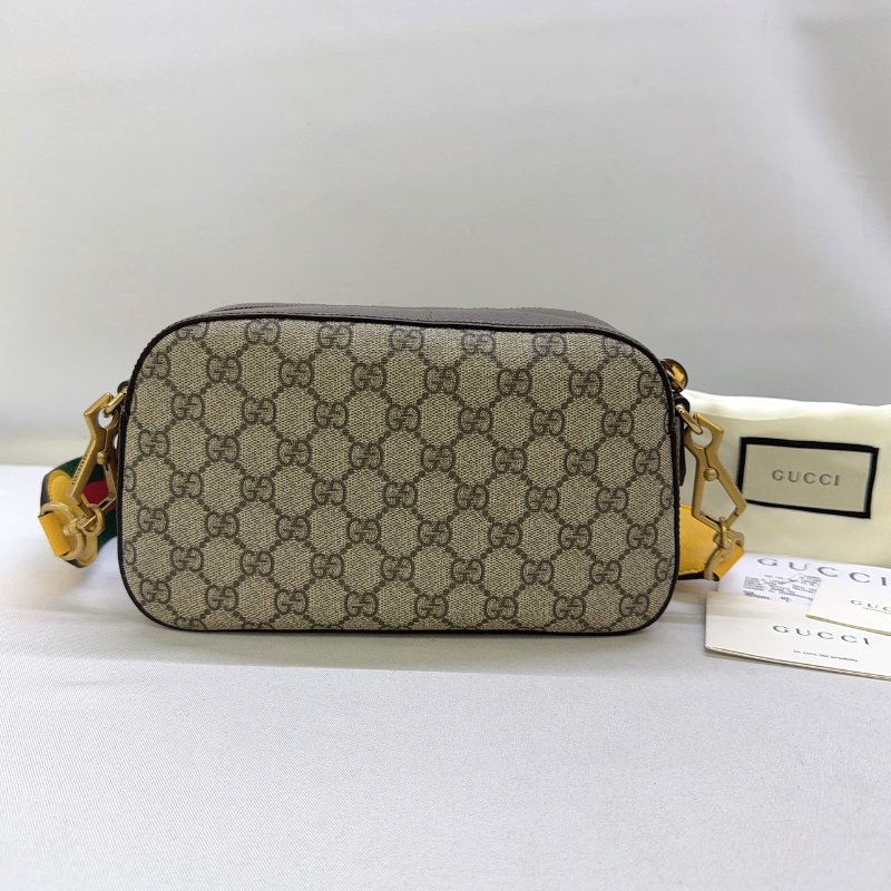 GUCCI GG Supreme虎頭相機包-1