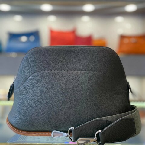 HERMES 限量款 Bolide Skate系列 C6 灰綠 TOGO 滑板包