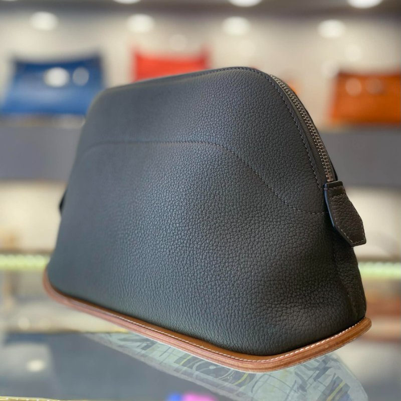 HERMES 限量款 Bolide Skate系列 C6 灰綠 TOGO 滑板包-2