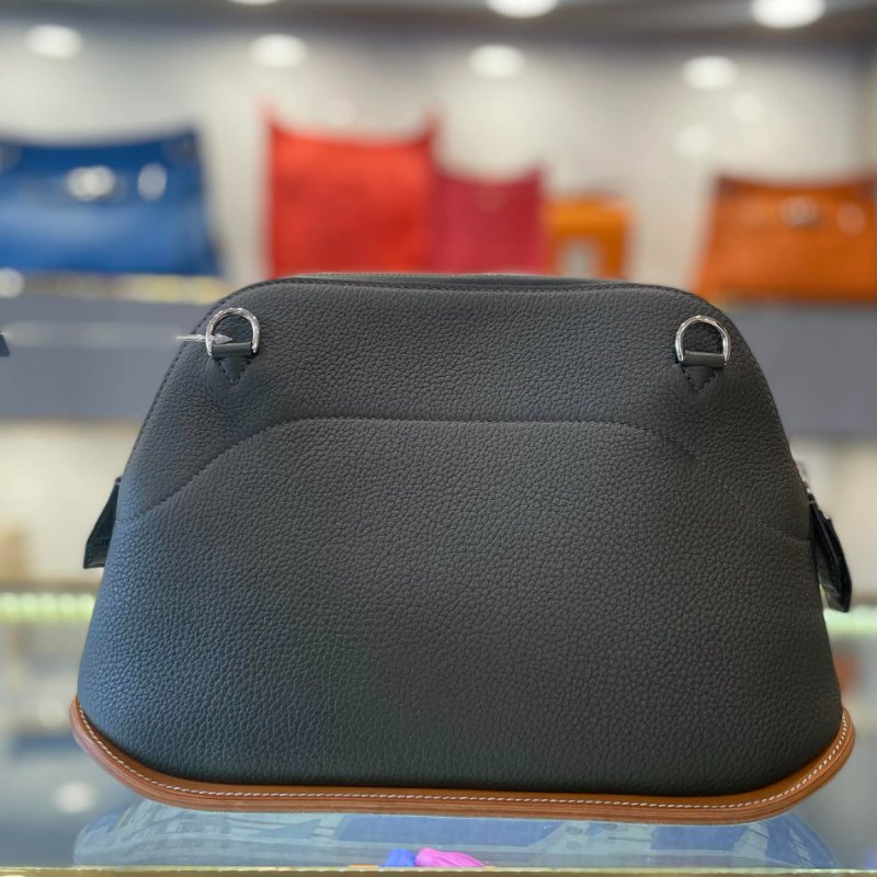 HERMES 限量款 Bolide Skate系列 C6 灰綠 TOGO 滑板包-3