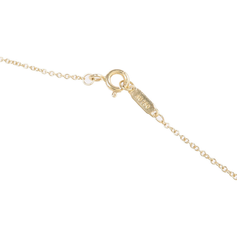 TIFFANY＆CO PT950鉑金/18K黃金Sixteen Stone Necklace鑽石項鍊-4