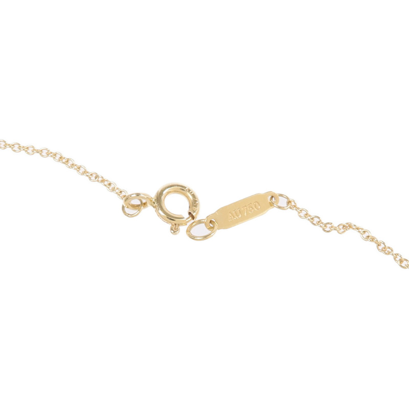 TIFFANY＆CO PT950鉑金/18K黃金Sixteen Stone Necklace鑽石項鍊-5
