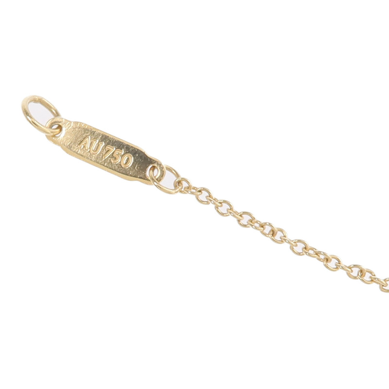 TIFFANY＆CO PT950鉑金/18K黃金Sixteen Stone Necklace鑽石項鍊-6