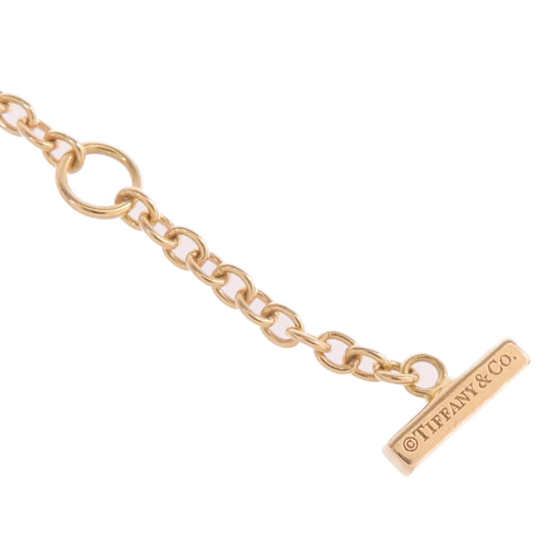 TIFFANY＆CO 18K玫瑰金T Smile Bracelet手鏈-10