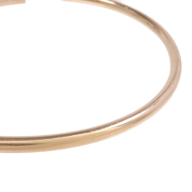 TIFFANY＆CO 18K玫瑰金T Wire Bracelet縞瑪瑙手鐲-6