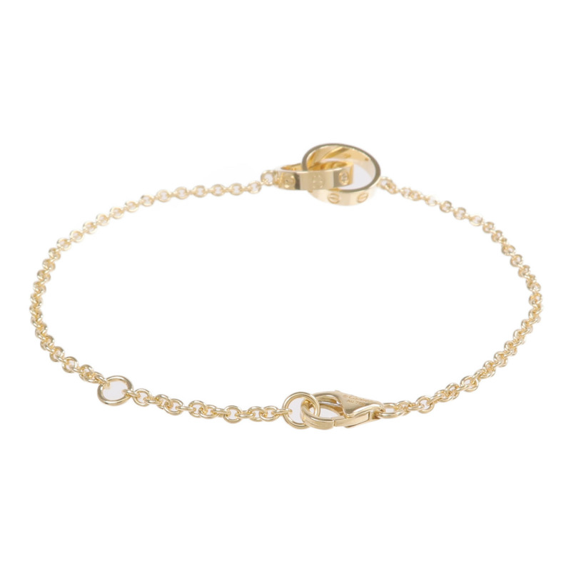 CARTIER 18K黃金Love Blaceret手鏈-2