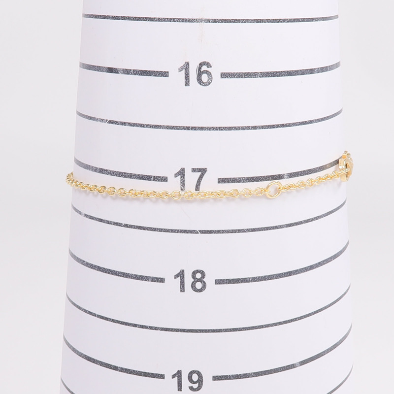 CARTIER 18K黃金Love Blaceret手鏈-9