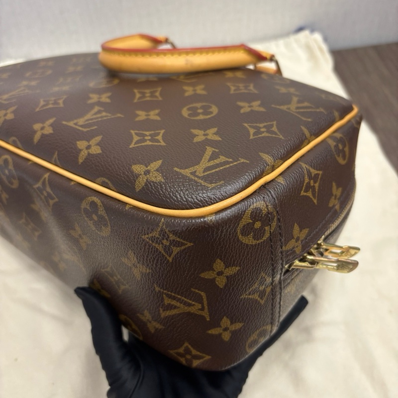 LV/路易威登 老花 Trouville 珍妮手提包-5