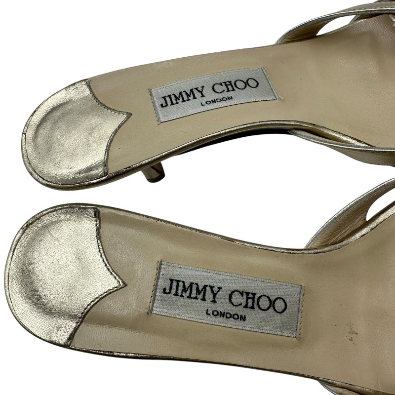 【美收精品】JIMMYCHOO跟鞋C-403【隔月月中將轉賣至日本 上架期限30天】-7