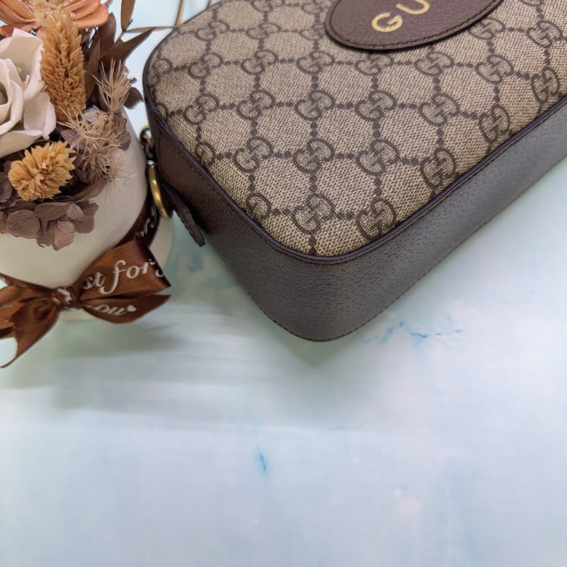 GUCCI Neo Vintage GG Supreme虎頭相機包-7