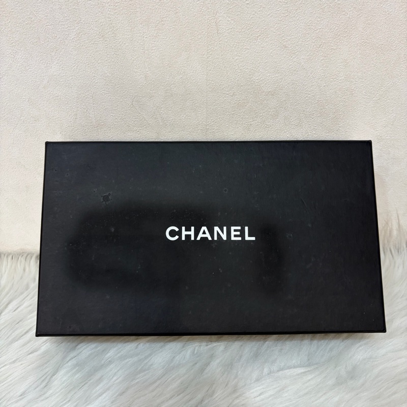 CHANEL A31506 黑 荔枝皮 金釦 零錢 COCO 發財 長夾 皮夾-52