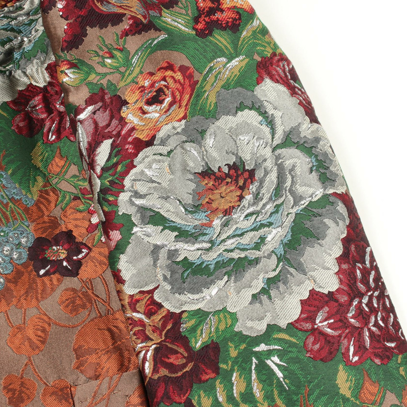 DOLCE & GABBANA 不銹鋼領外套 F0V06Z 聚酯棕色多色 #38 二手-10