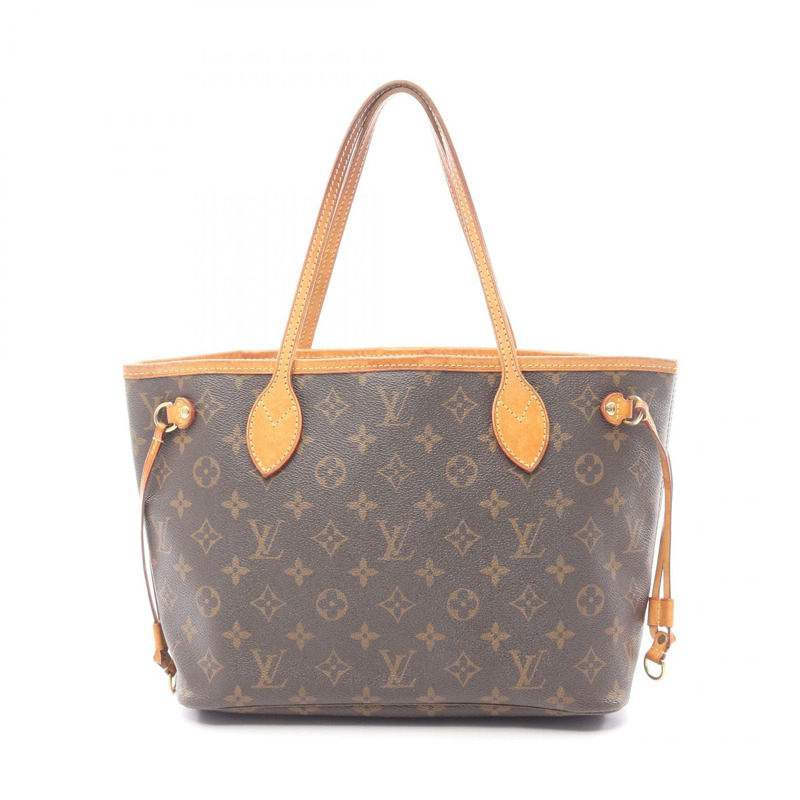 路易威登 Neverfull PM 手提包 M40155 Monogram 帆布皮革 二手 LV-0