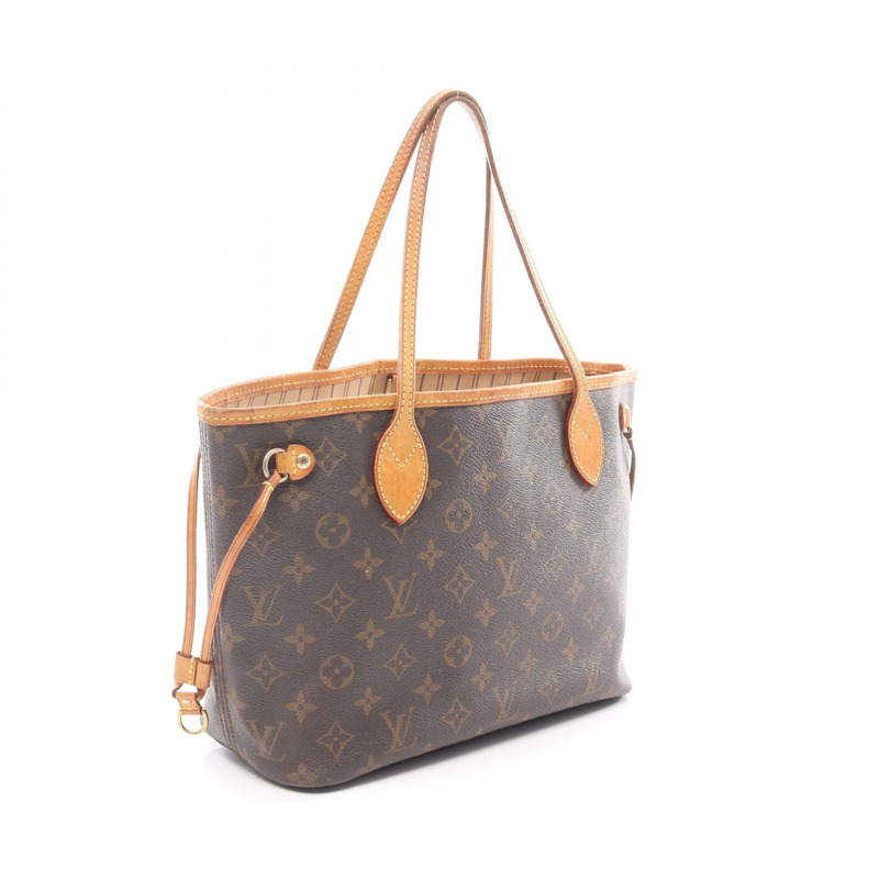路易威登 Neverfull PM 手提包 M40155 Monogram 帆布皮革 二手 LV-1