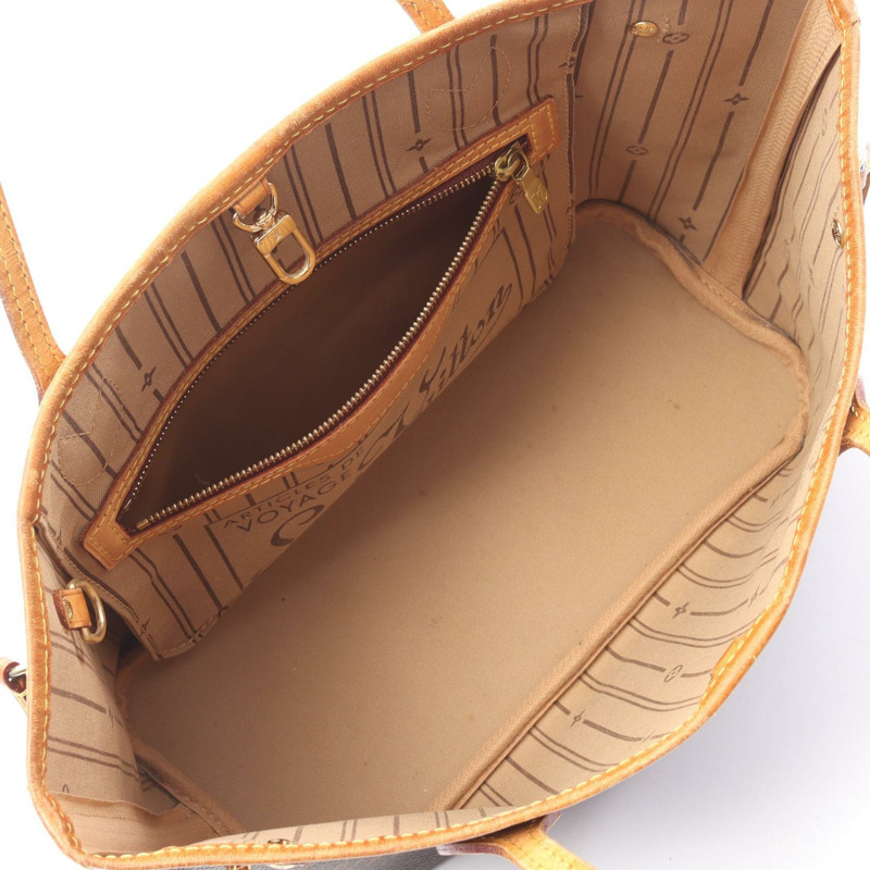 路易威登 Neverfull PM 手提包 M40155 Monogram 帆布皮革 二手 LV-2