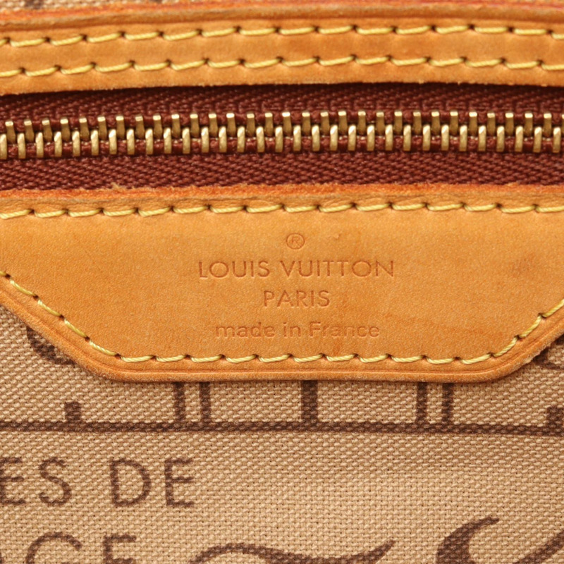 路易威登 Neverfull PM 手提包 M40155 Monogram 帆布皮革 二手 LV-3