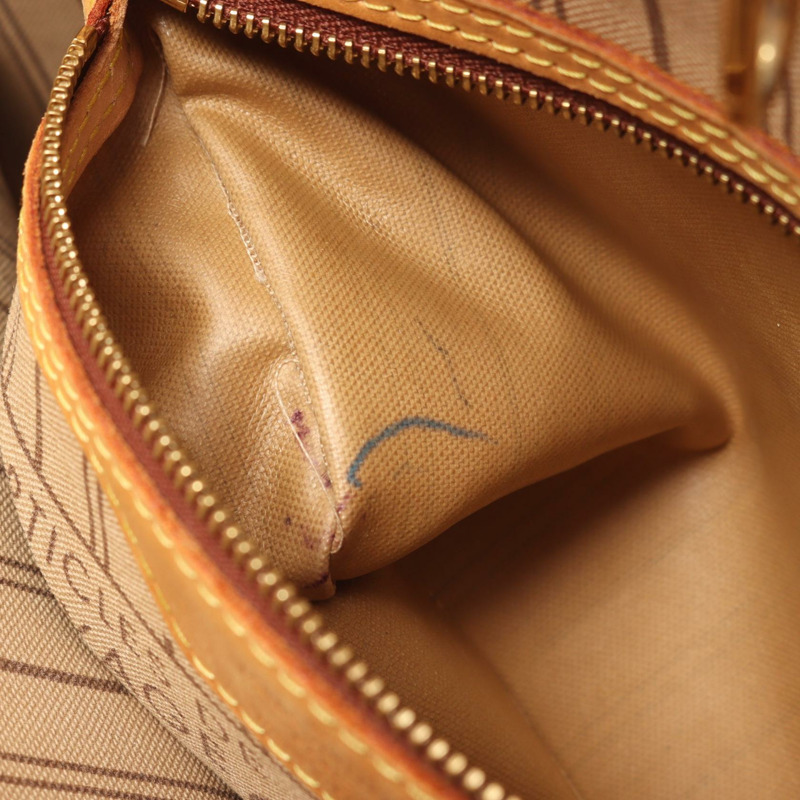 路易威登 Neverfull PM 手提包 M40155 Monogram 帆布皮革 二手 LV-5