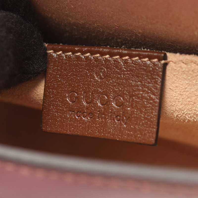 GUCCI GG Supreme 情人節限量版單肩斜背包 637048-3