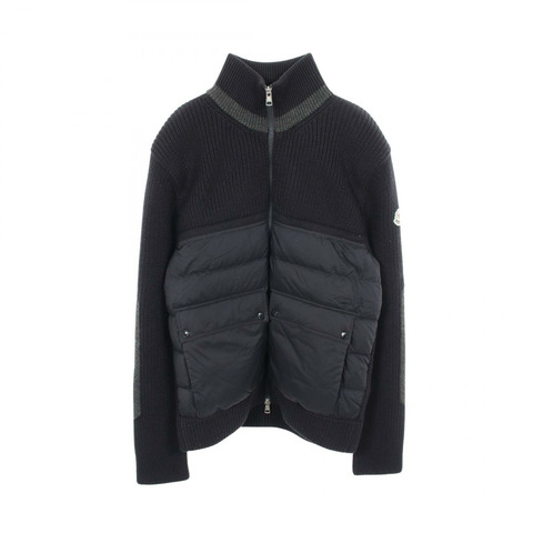 MONCLER 其他外套 9B00019 尼龍羊毛 海軍藍 二手 男款
