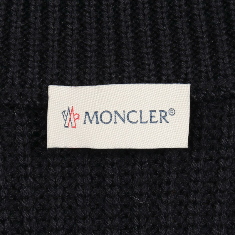 MONCLER 其他外套 9B00019 尼龍羊毛 海軍藍 二手 男款-2