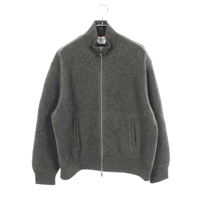 湯姆布朗 (THOM BROWNE) 其他夾克 MJT526A-J0100-015 羊毛 灰色 二手 男款-0