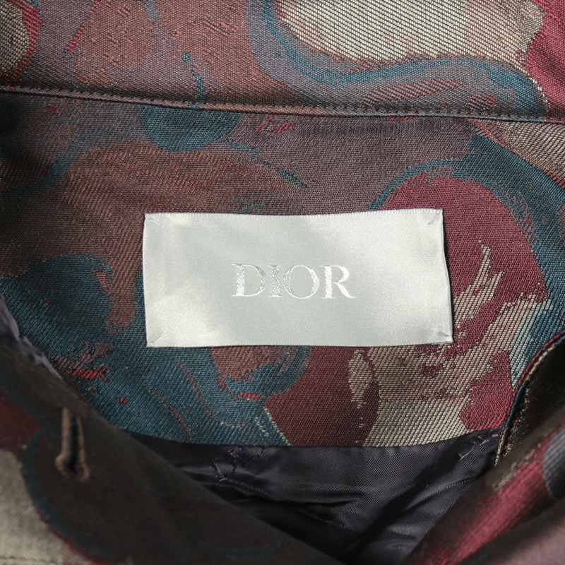 Dior PETER DOIG 外套 其他外套 聚酯纖維 卡其色 多色 二手 男士-2