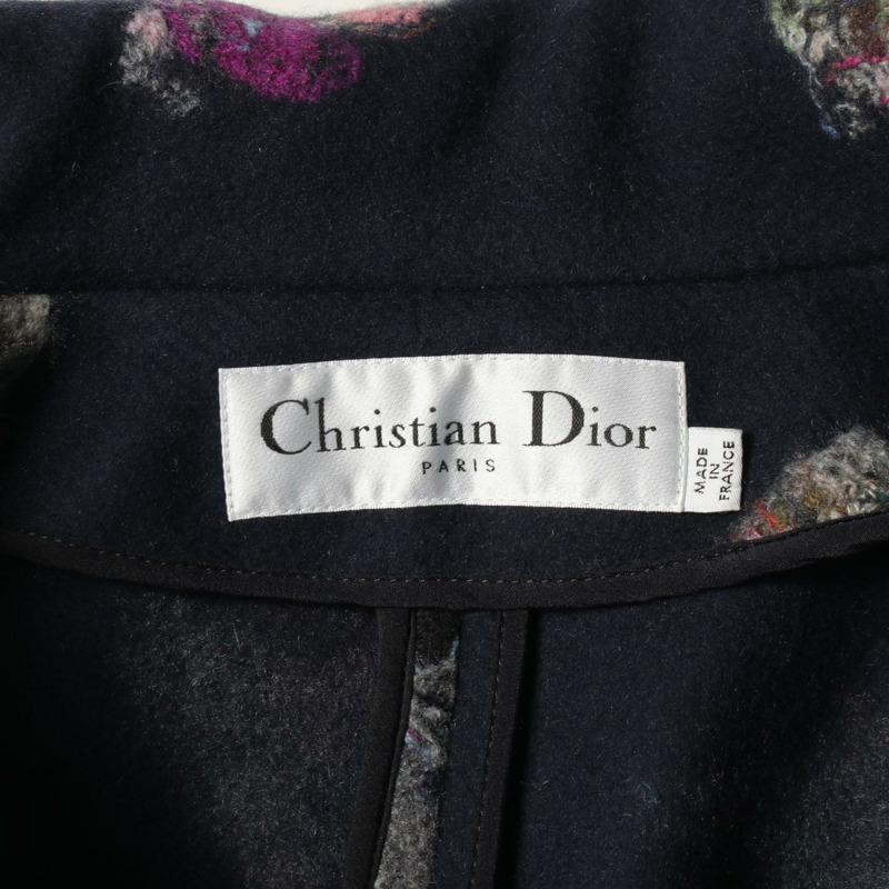 Christian Dior 雙排扣外套 balmacaаn 大衣 151M53A1149 羊毛羊絨-2