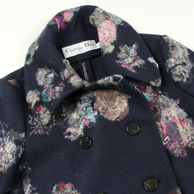 Christian Dior 雙排扣外套 balmacaаn 大衣 151M53A1149 羊毛羊絨-4