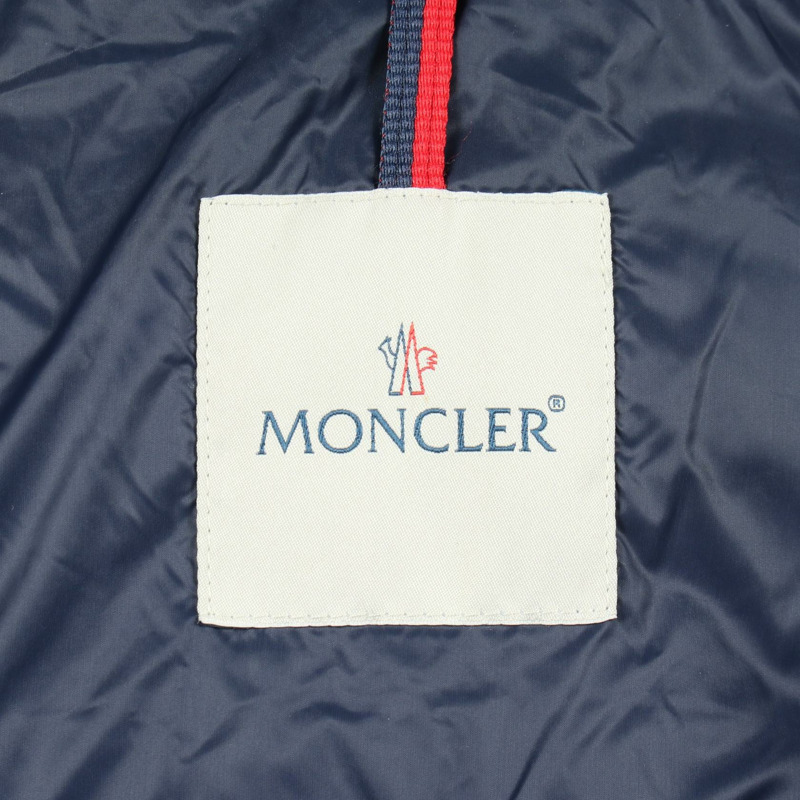 MONCLER MONTGENEVRE 羽絨外套 4033805 羊毛 藍色 二手 男款 0碼-2