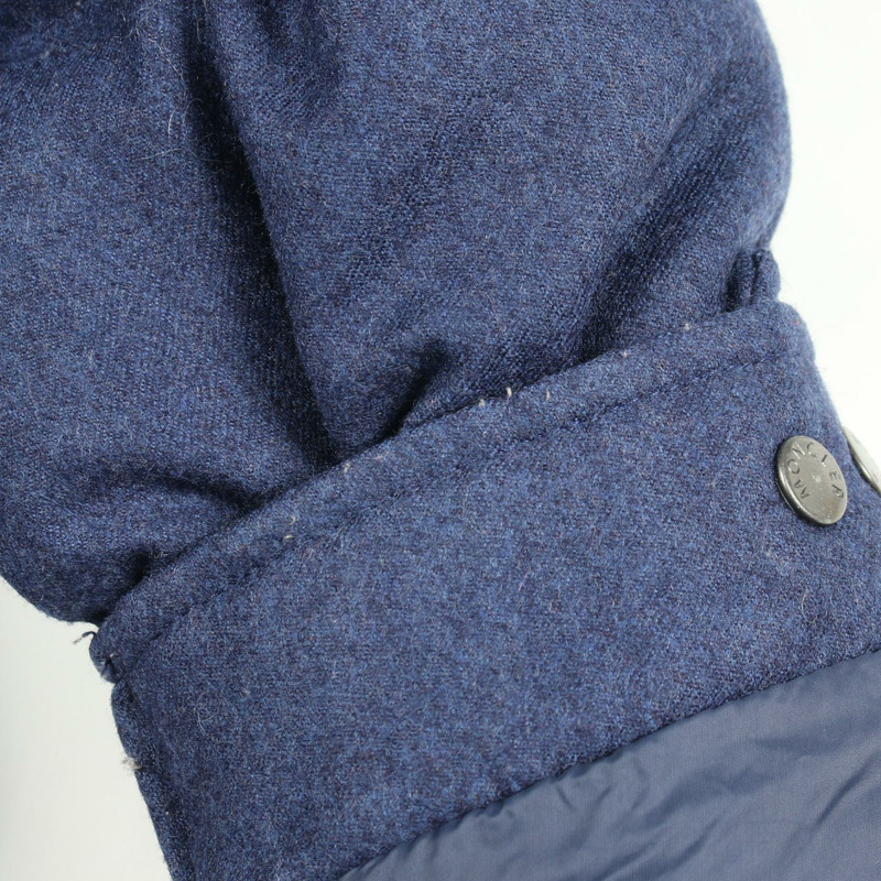MONCLER MONTGENEVRE 羽絨外套 4033805 羊毛 藍色 二手 男款 0碼-7