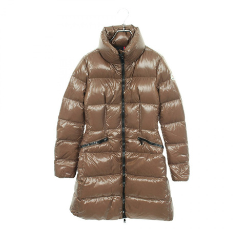 MONCLER JASMINUM 羽絨外套 #1 4996405 尼龍棕色 二手 女款