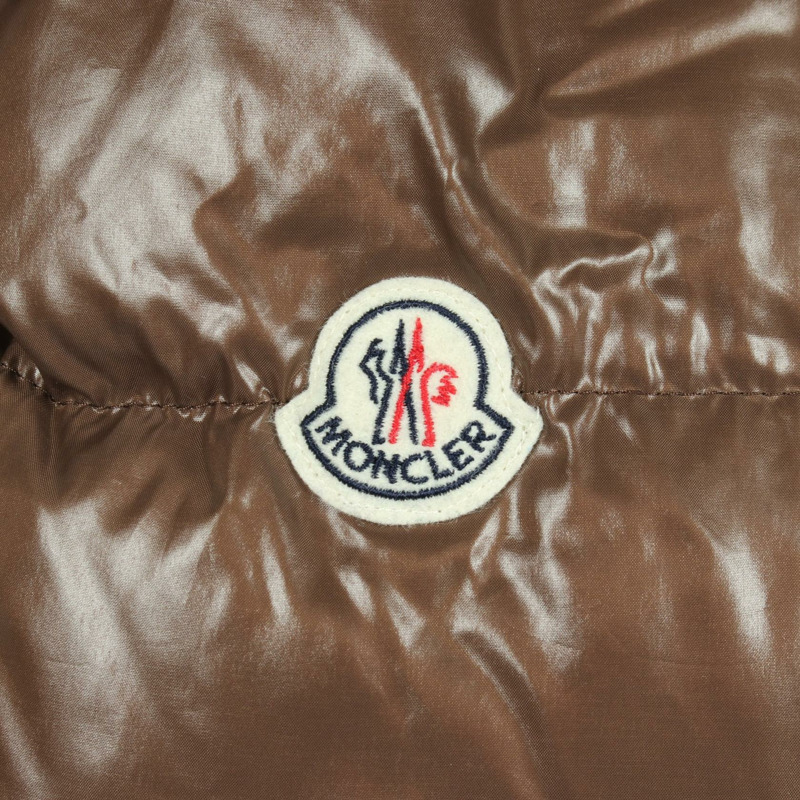 MONCLER JASMINUM 羽絨外套 #1 4996405 尼龍棕色 二手 女款-5